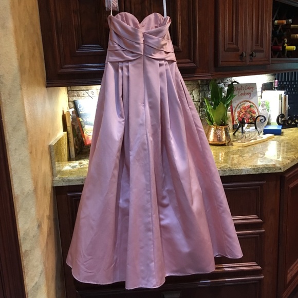 Blush Bridesmaid Dress - Picture 4 of 5